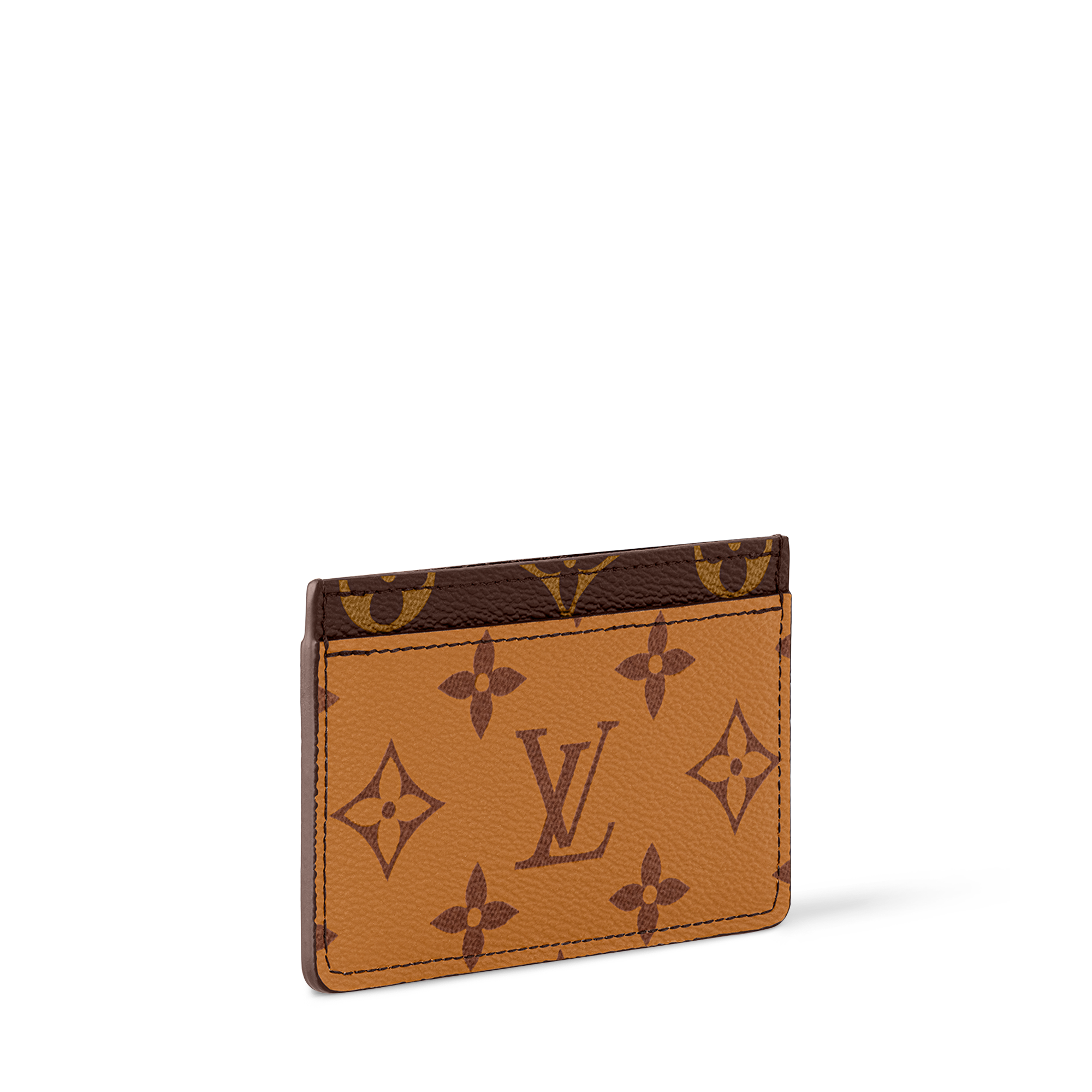 Card Holder Monogram Reverse Canvas - Wallets and Small Leather